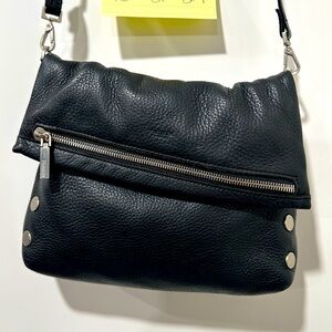 Hammitt VIP Medium Black and Brushed Silver